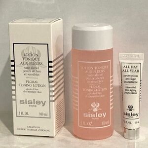 Sisley Paris All Day All Year 10ml + Floral Toning Lotion 100ml BNIB